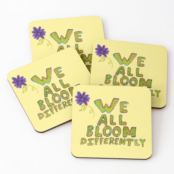 Item preview, We All Bloom Differently designed and sold by SoftGayCryptids.