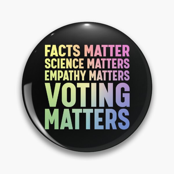 Item preview, Facts Matter Science Matters Voting Matters Liberal Democrat designed and sold by ScienceCorner.
