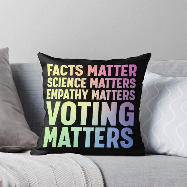 Item preview, Facts Matter Science Matters Voting Matters Liberal Democrat designed and sold by ScienceCorner.