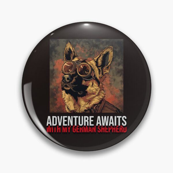 Item preview, Adventure Awaits With My German Shepherd designed and sold by LillyAndSparrow.