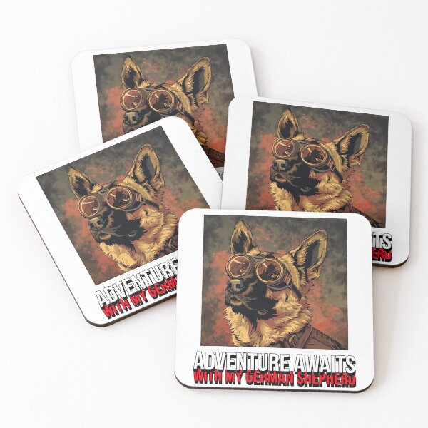 Item preview, Adventure Awaits With My German Shepherd designed and sold by LillyAndSparrow.
