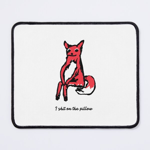 Item preview, Poised Fox (shitting) designed and sold by wellwellwelo.