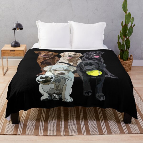 Item preview, Happy Labrador Dogs designed and sold by Just-Arts-4U.