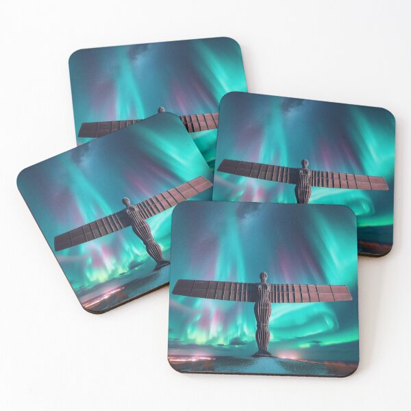 Item preview, Angel Of The North With Northern Lights High Quality designed and sold by CRUCIBLE 2020.