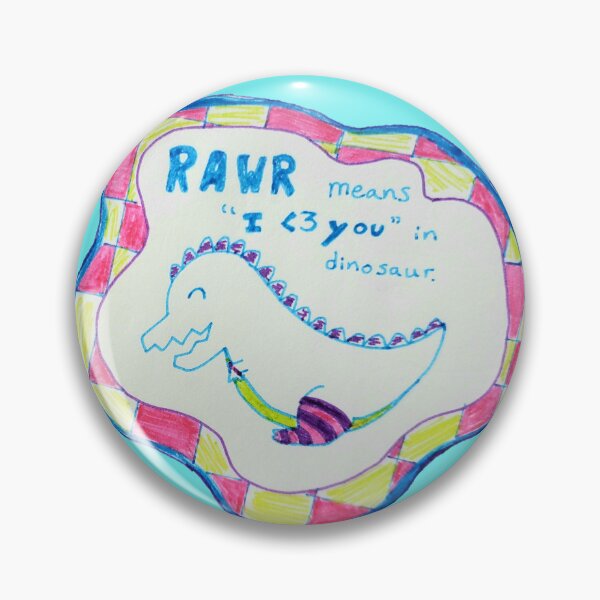 Item preview, Rawr Means I Love You designed and sold by SoftGayCryptids.