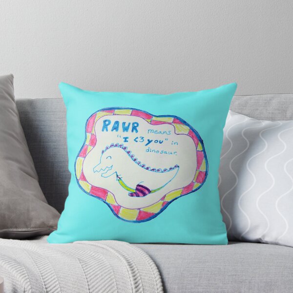 Item preview, Rawr Means I Love You designed and sold by SoftGayCryptids.