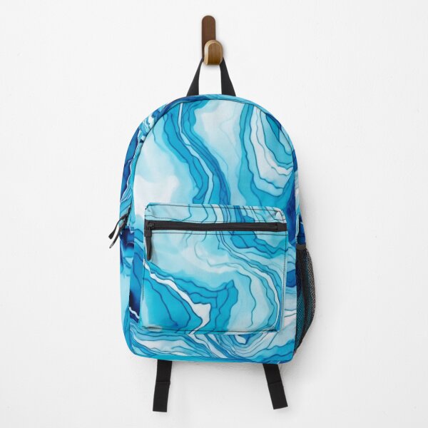 Item preview, A Blue Ocean Wave Geode Pattern designed and sold by BirdsnStuff.