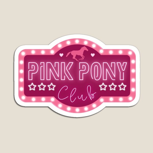Item preview, Pink Pony Club Sign v2 designed and sold by evathemtbc.