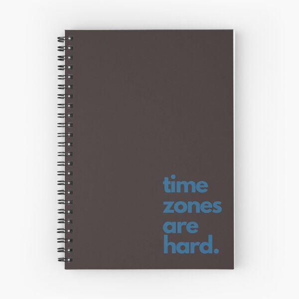 Item preview, Time zones are hard (indigo) designed and sold by cailin1000.