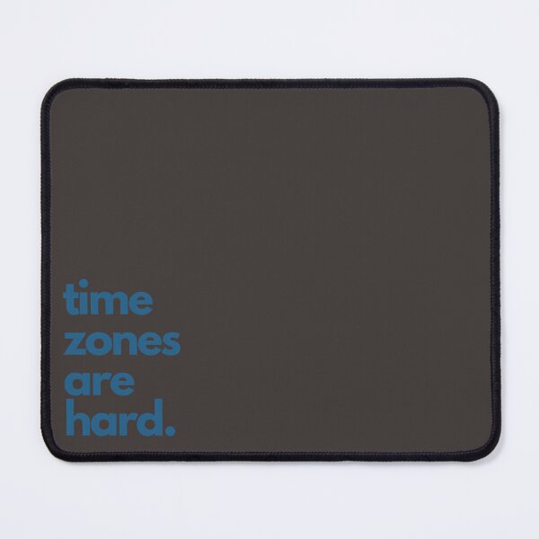 Item preview, Time zones are hard (indigo) designed and sold by cailin1000.