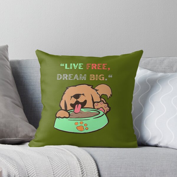 Item preview, Funny kool Cat Idea, LIVE FREE DREAM BIG designed and sold by Right-UR.