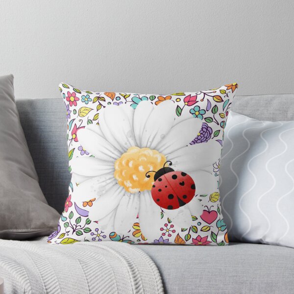 Item preview, Beautifull flower with biedronka designed and sold by eMShoper.