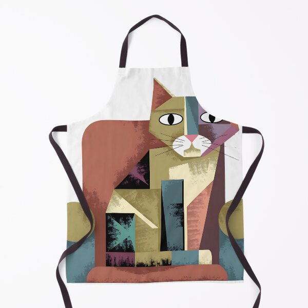 Item preview, Cubist Cat designed and sold by Very Good Tees.
