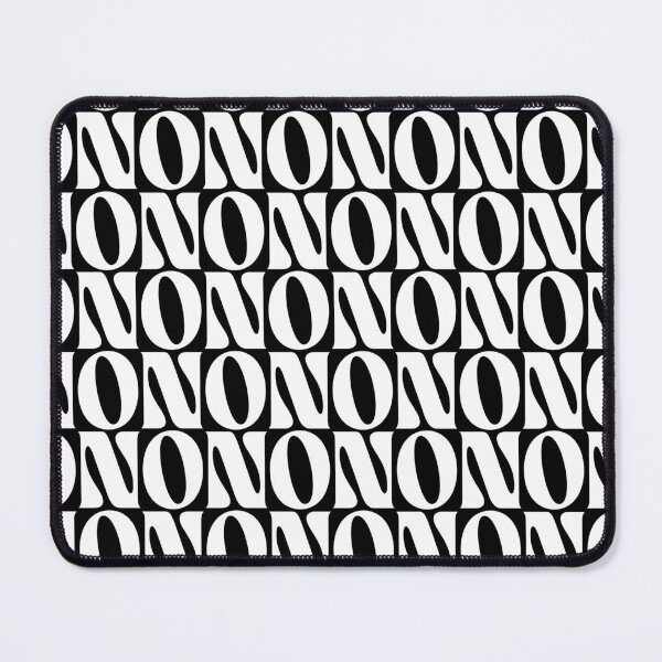 Item preview, No or On funny typography designed and sold by Designfs.
