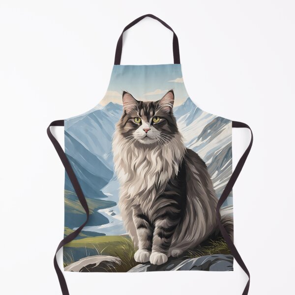 Item preview, cat in mountains designed and sold by REDCATWWW.