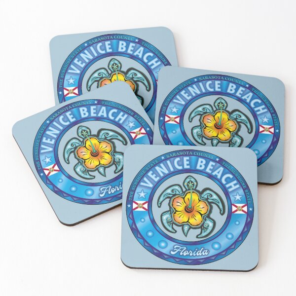 Item preview, Venice Beach Florida sea turtle hibiscus designed and sold by studioss76.