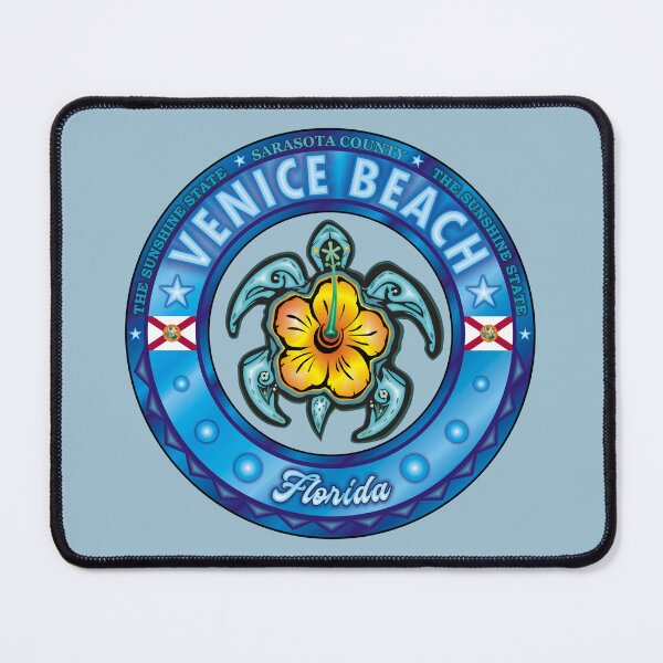 Item preview, Venice Beach Florida sea turtle hibiscus designed and sold by studioss76.