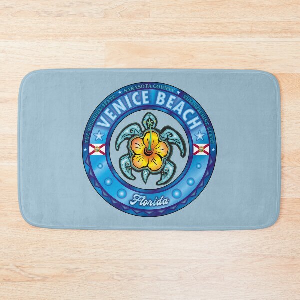 Item preview, Venice Beach Florida sea turtle hibiscus designed and sold by studioss76.