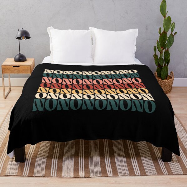 Item preview, No or On funny typography designed and sold by Designfs.