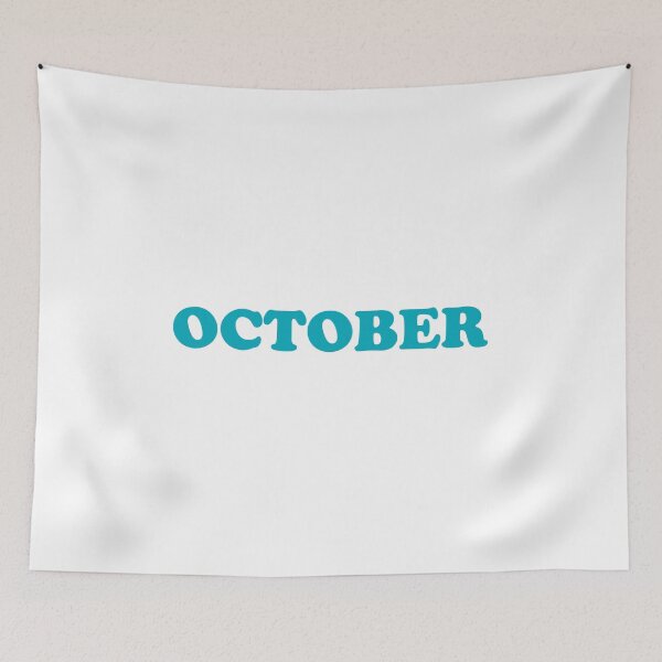 Item preview,  October  designed and sold by Inspirationmotivation.