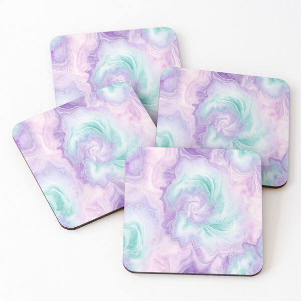 Item preview, Ethereal Pink and Green Swirl designed and sold by BirdsnStuff.