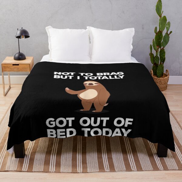 Item preview, Funny Sloth T-shirt - Totally Got Out Of Bed Today designed and sold by animal-x1.