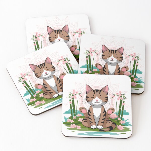 Item preview, Zen Cat designed and sold by Very Good Tees.