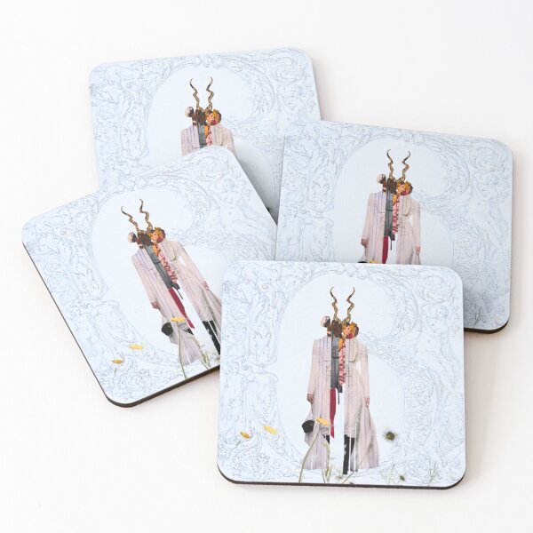 Item preview, Ice Blue& Fractured Identity: Modern Collage with Classical Elements designed and sold by MonsoonartsbyM.