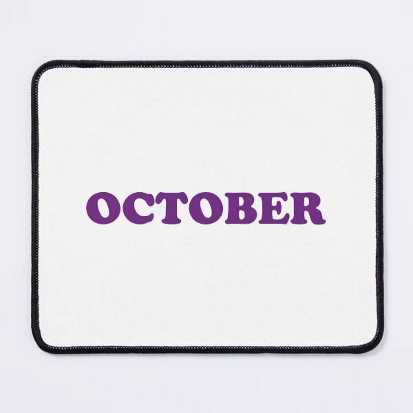 Item preview, October designed and sold by Inspirationmotivation.