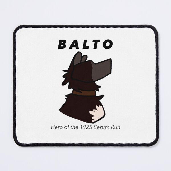 Item preview, Balto Hero Dog Togo 1925 Serum Run Race Canine designed and sold by pinkpawsdraws.