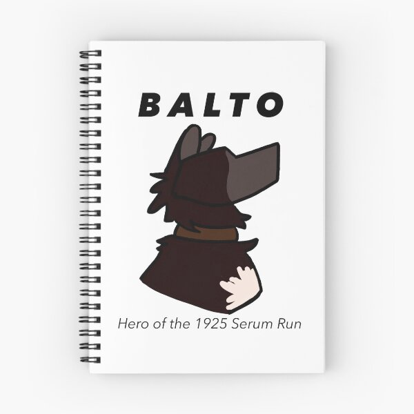 Item preview, Balto Hero Dog Togo 1925 Serum Run Race Canine designed and sold by pinkpawsdraws.