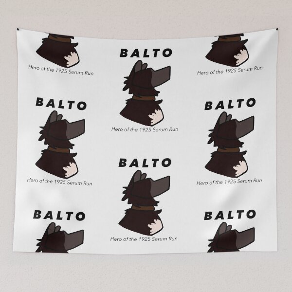 Item preview, Balto Hero Dog Togo 1925 Serum Run Race Canine designed and sold by pinkpawsdraws.