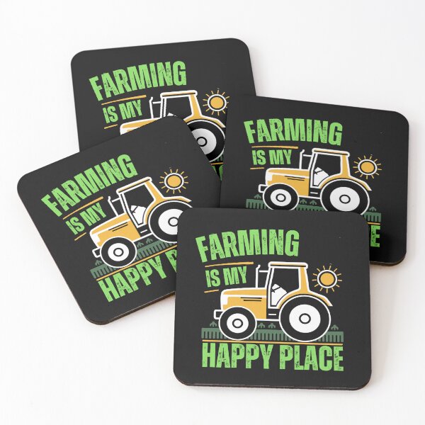 Item preview, Farming Is My Happy Place Tractor designed and sold by AlienOccupation.