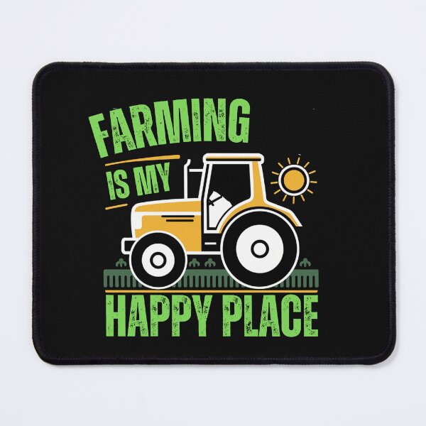 Item preview, Farming Is My Happy Place Tractor designed and sold by AlienOccupation.