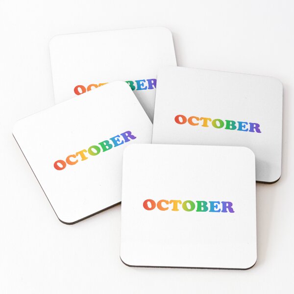 Item preview, October - rainbow designed and sold by Inspirationmotivation.