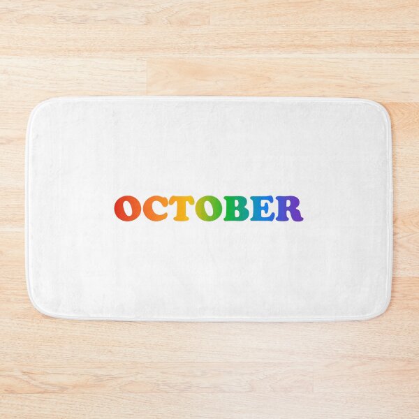 Item preview, October - rainbow designed and sold by Inspirationmotivation.