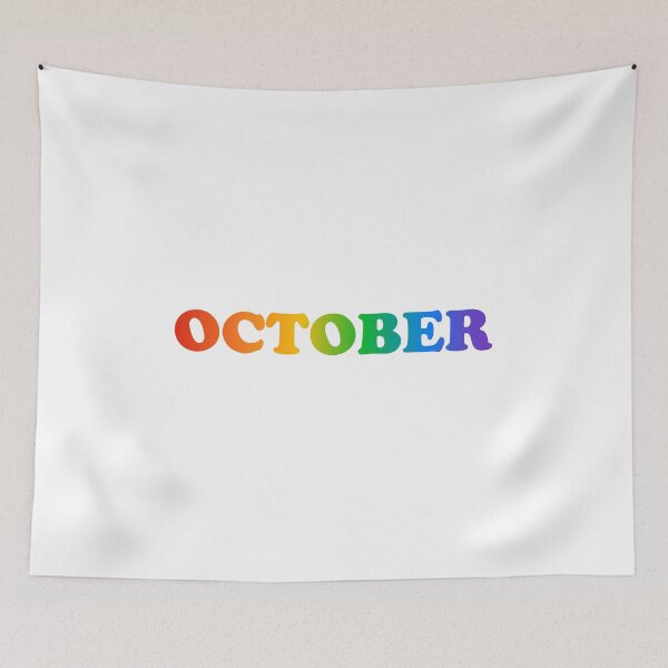 Item preview, October - rainbow designed and sold by Inspirationmotivation.