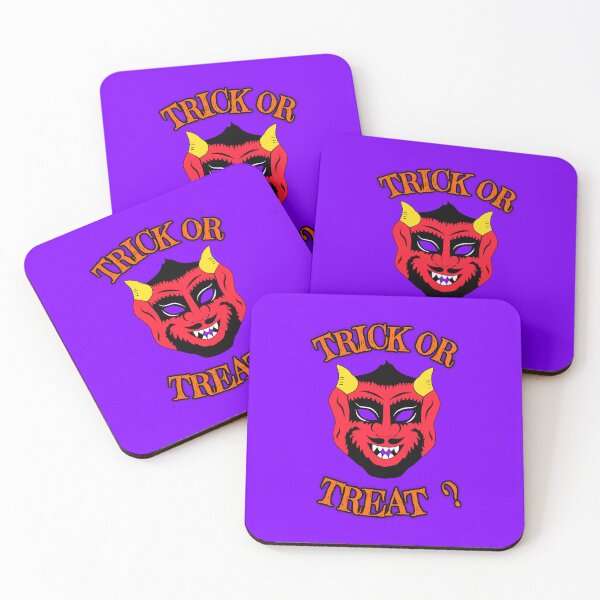 Item preview, Devil trick or treat  designed and sold by GemimaRosaArt.
