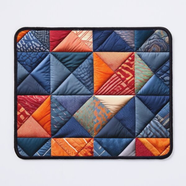 Item preview, Quilted Patchwork Pattern designed and sold by BirdsnStuff.