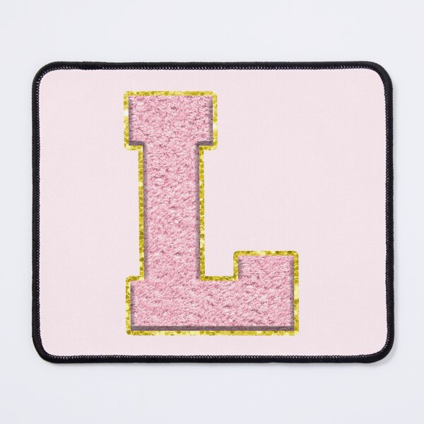 Item preview, L Preppy Varsity Letter Patch designed and sold by Creative Brat Design Studio.
