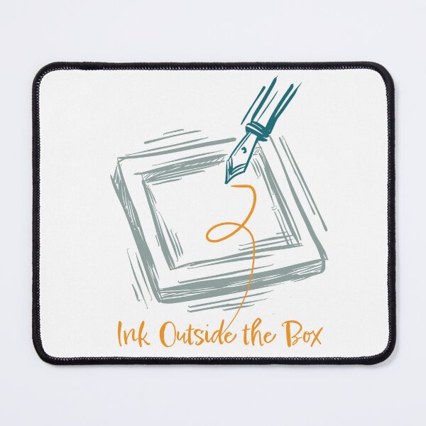 Item preview, Funny Fountain Pen Pun Ink Outside the Box Calligraphy designed and sold by whyitsme.