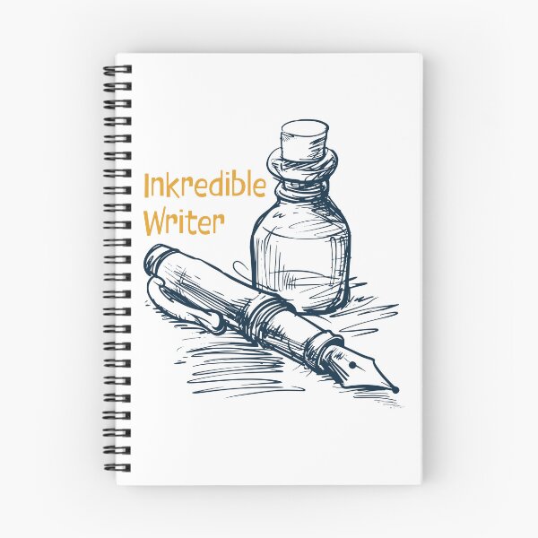 Item preview, Funny Fountain Pen Pun Inkredible Writer Calligraphy designed and sold by whyitsme.