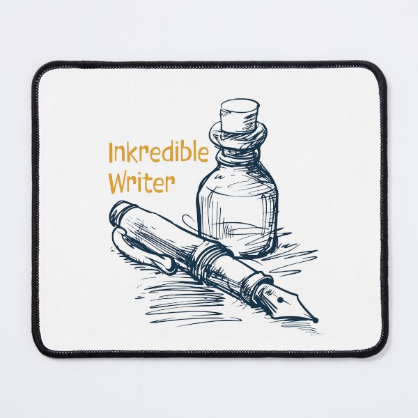 Item preview, Funny Fountain Pen Pun Inkredible Writer Calligraphy designed and sold by whyitsme.
