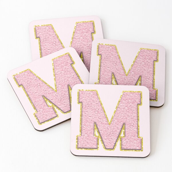 Item preview, M Preppy Varsity Letter Patch designed and sold by Creative Brat Design Studio.