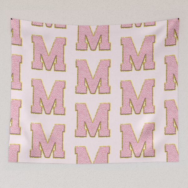 Item preview, M Preppy Varsity Letter Patch designed and sold by Creative Brat Design Studio.