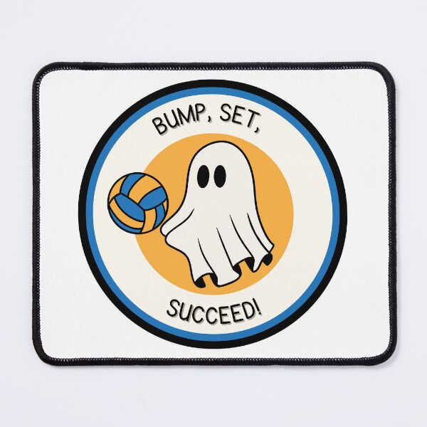Item preview, volleyball ghost growth mindset designed and sold by KimRG.