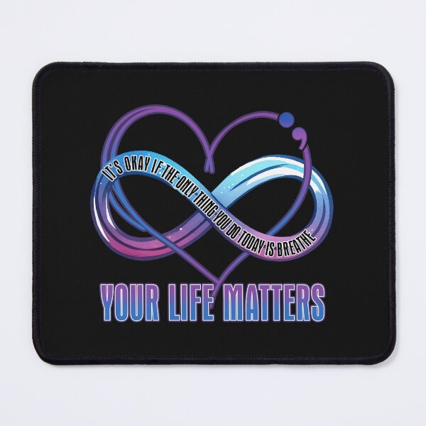 Item preview, Suicide Awareness Design Your Life  Matters designed and sold by AlienOccupation.