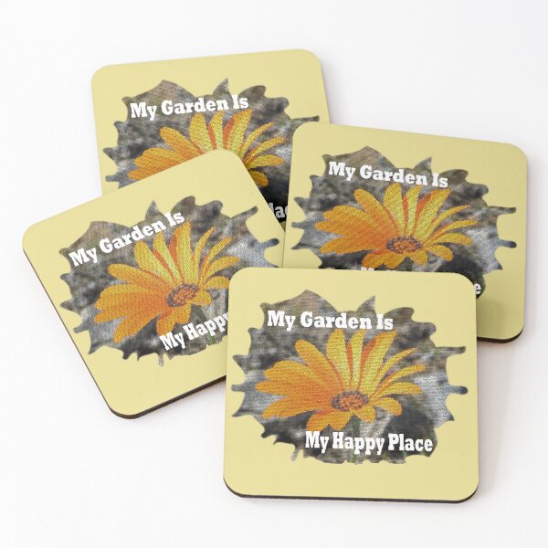 Item preview, Garden Happy Place Orange Yellow Flower designed and sold by natureinfocus.