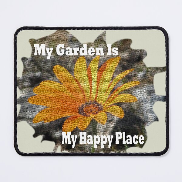 Item preview, Garden Happy Place Orange Yellow Flower designed and sold by natureinfocus.