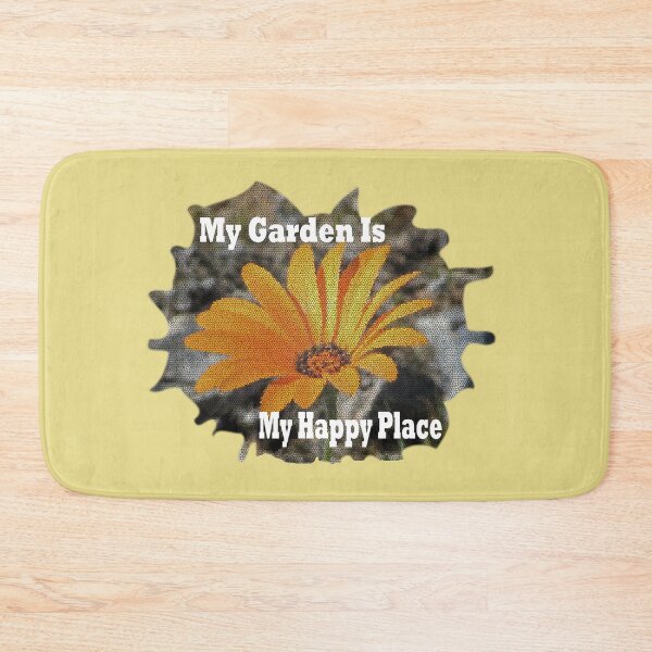 Item preview, Garden Happy Place Orange Yellow Flower designed and sold by natureinfocus.